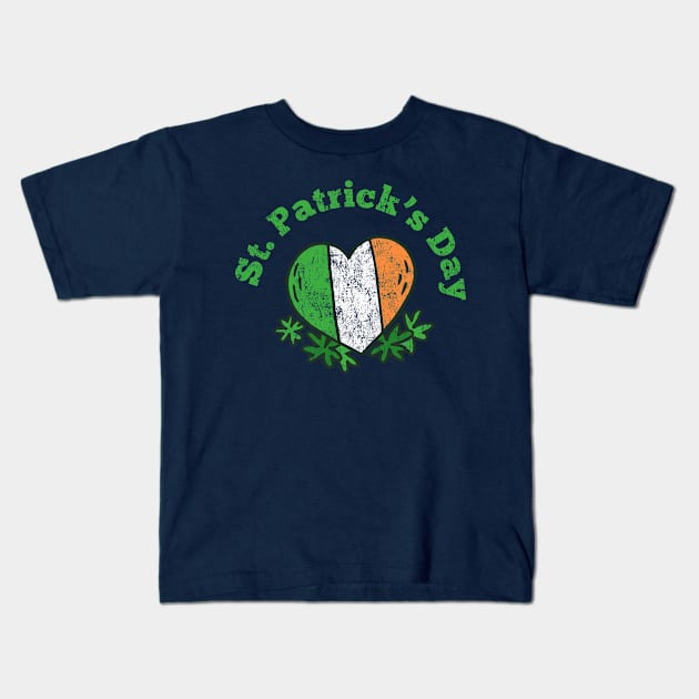 Irish St. Patrick Day Kids T-Shirt by vladocar